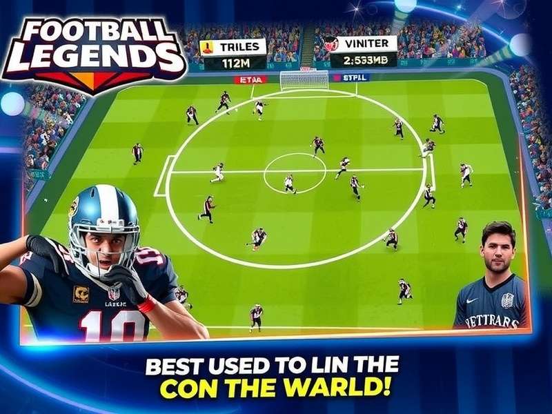 Dream Football Legends Gameplay Screenshot